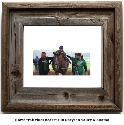 horse trail rides near me in Grayson Valley, Alabama